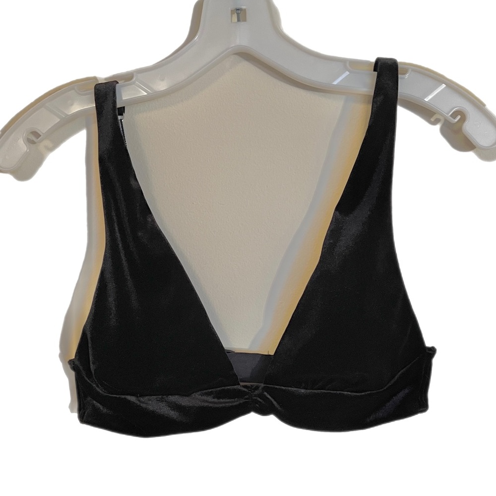 Victoria’s Secret | Black Velour Bralette - Size S
